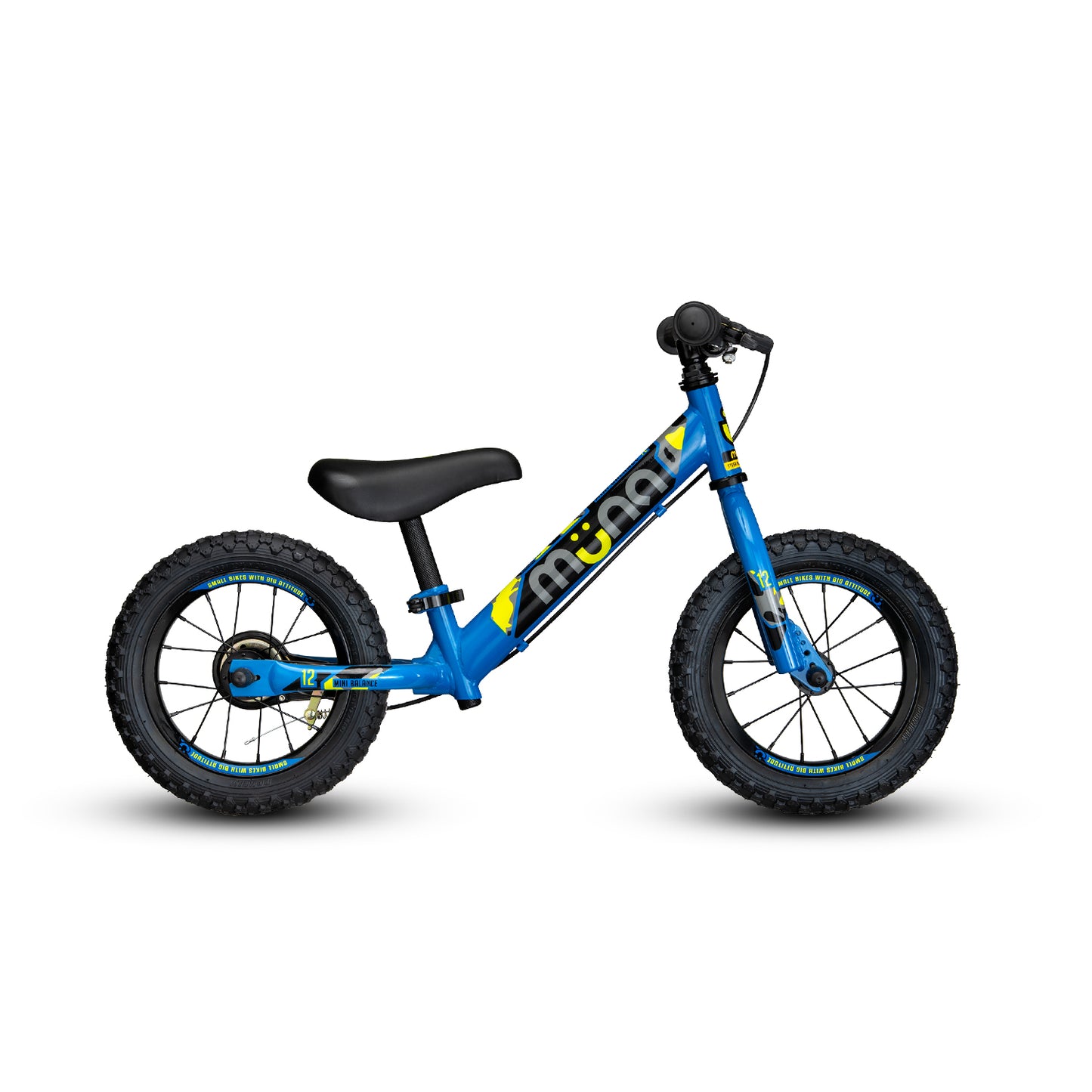 Muna Balance Bike 12 Mini- Blue - biket.co.za