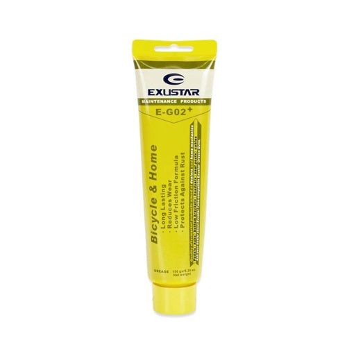 EXUSTAR E-G02+ GREASE TUBE 150g 5.25oz (YELLOW) - biket.co.za