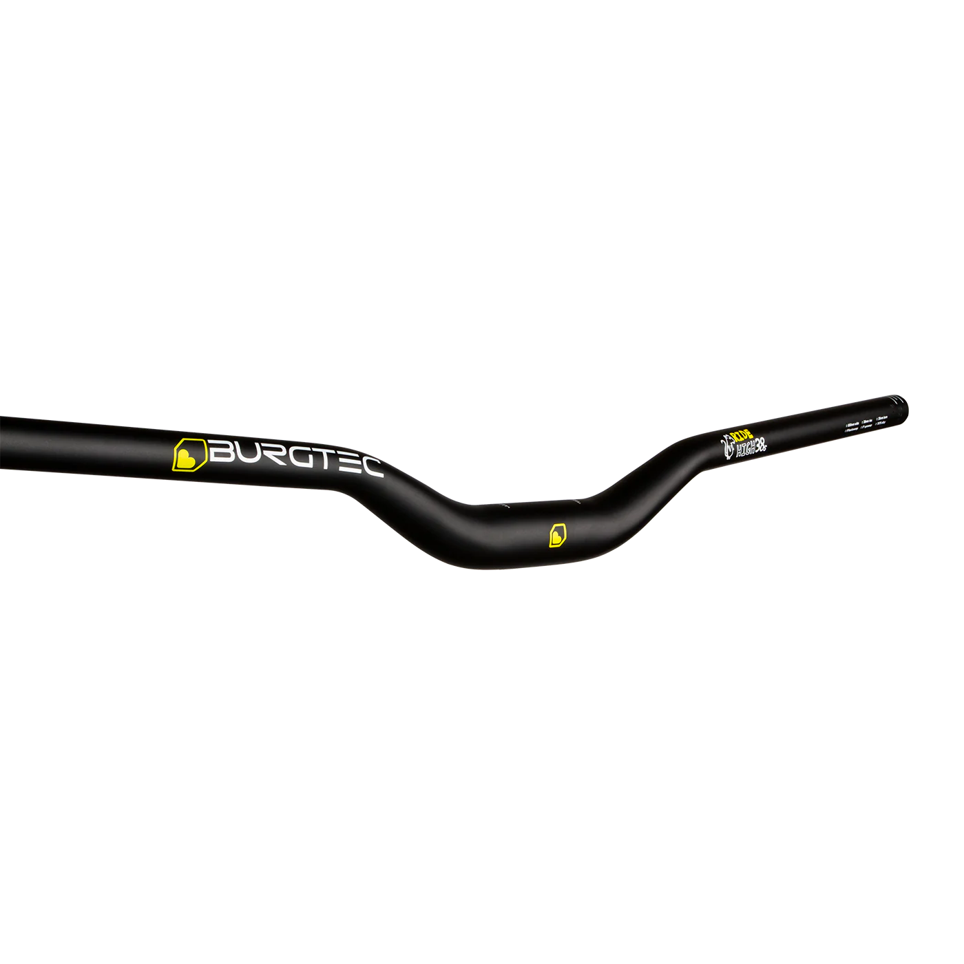 Burgtec RideHigh Josh Bryceland High Rise Bars- 38mm - biket.co.za