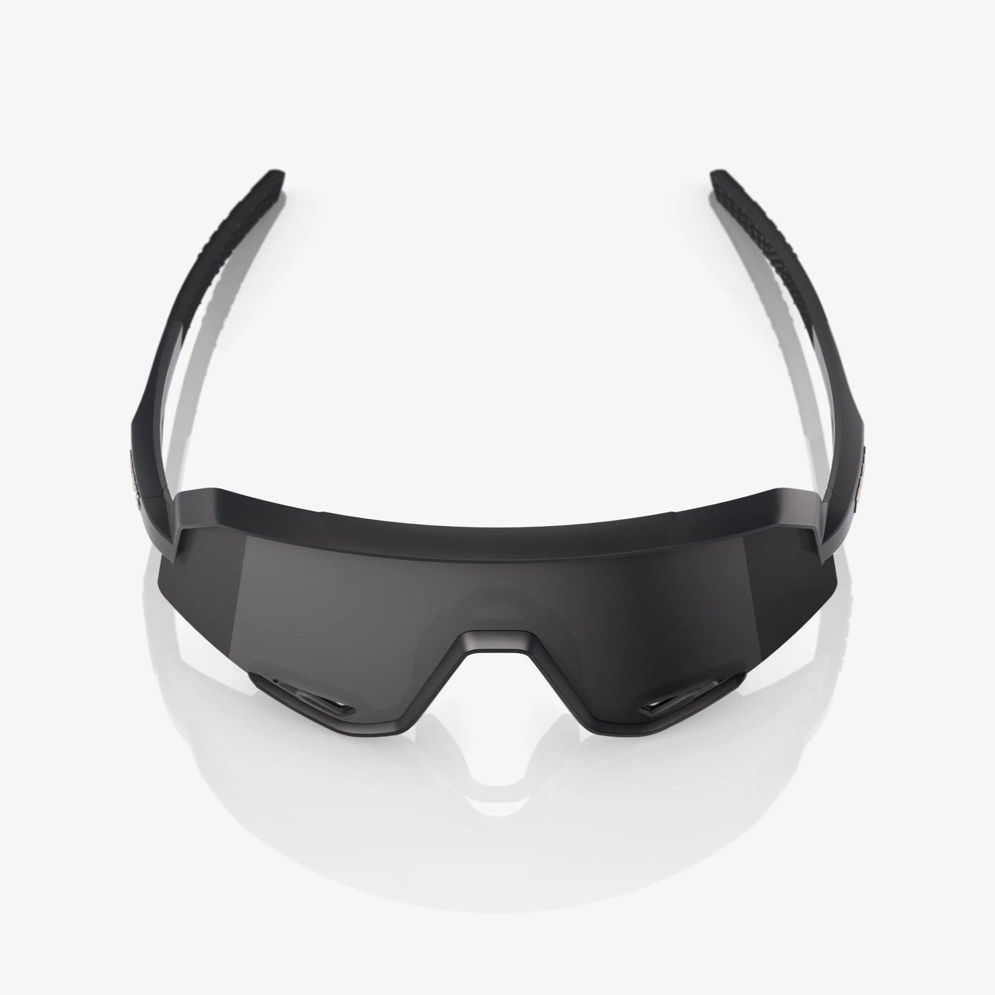 100% SLENDALE Matte Black Smoke Lens - biket.co.za