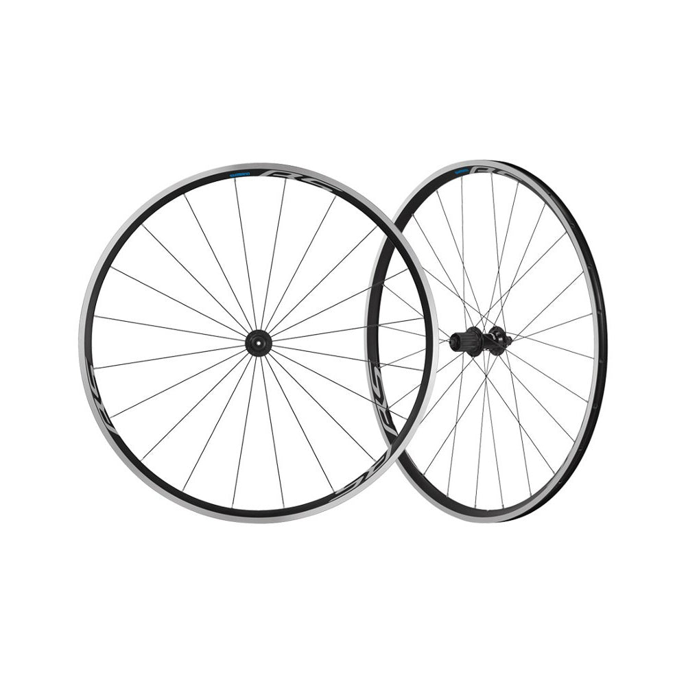 Shimano WH-RS100 F/R Clincher W/RIM Tape Wheelset - EWHRS100FRCB