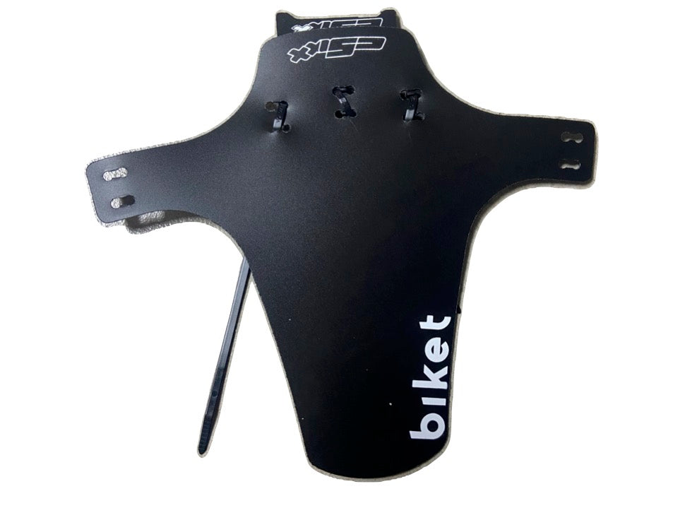 cSixx Biket mud guard- Black & White - biket.co.za