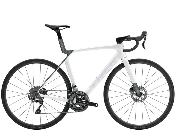 2026 Trek Madone SL 5 Gen 8 - Gloss Crystal White/Matte Deep Smoke