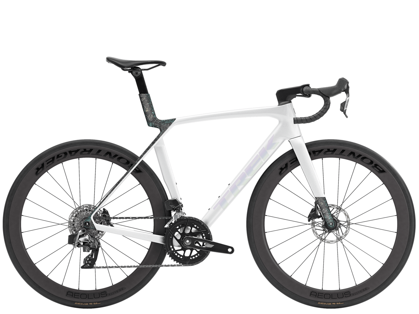 2026 Trek Madone SL 6 AXS Gen 8 - Gloss Crystal White/Matte Deep Smoke - biket.co.za