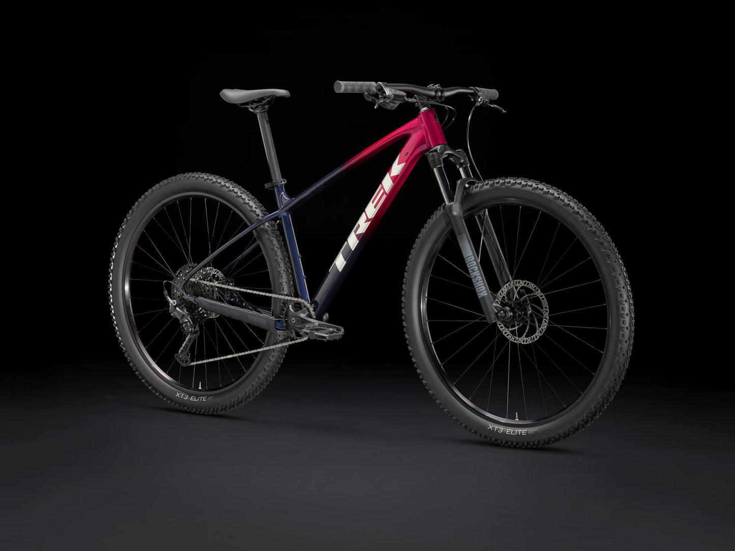 2025 Trek Marlin 6 Gen 3- Rage Red to Deep Dark Blue Fade - biket.co.za