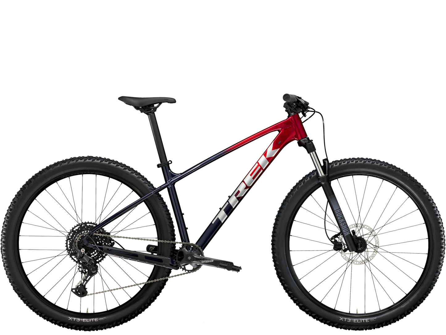 2025 Trek Marlin 6 Gen 3- Rage Red to Deep Dark Blue Fade - biket.co.za