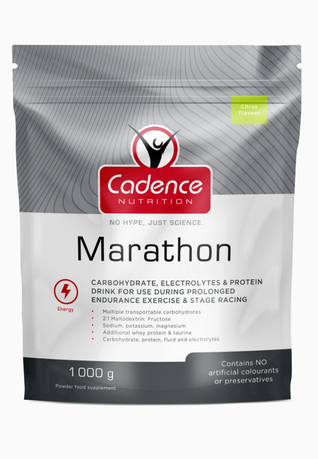 Cadence Nutrition Marathon Citrus Doypack - biket.co.za