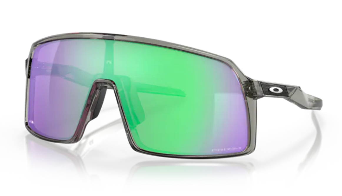Oakley Sutro Grey Ink- Prizm Road Green - biket.co.za