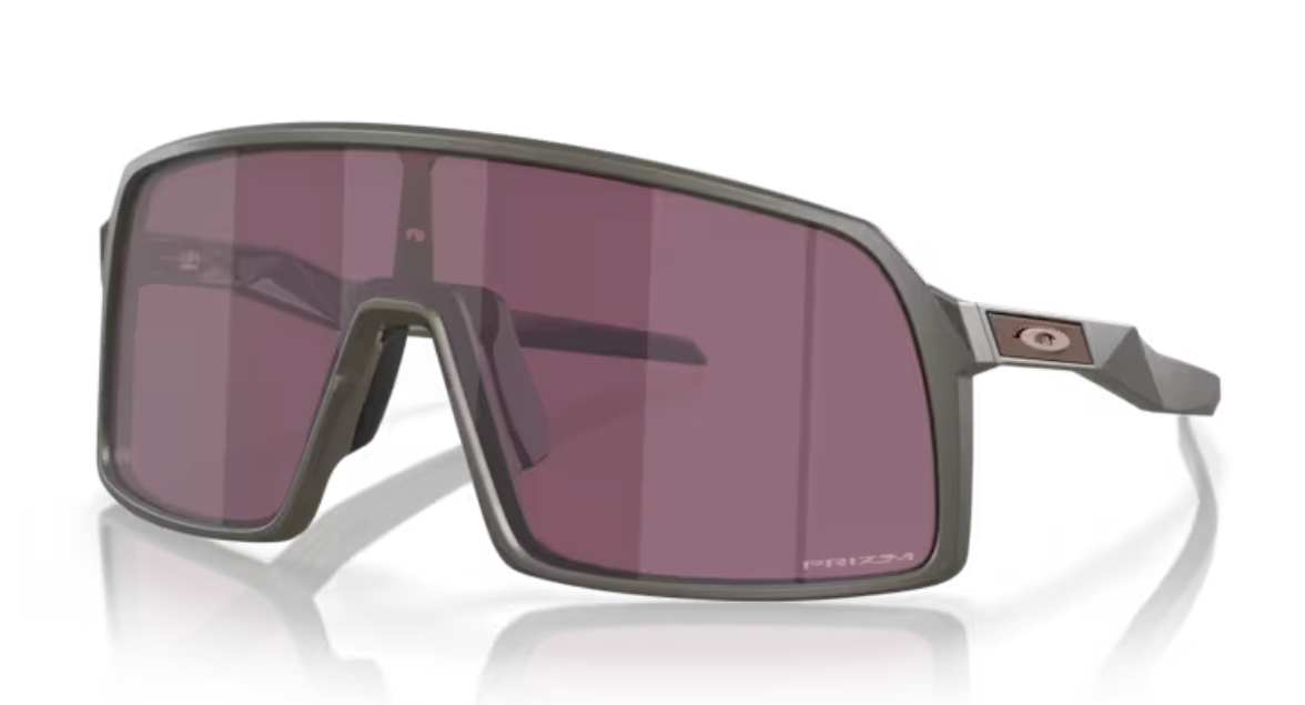 Oakley Sutro Matte Olive- Prizm Road Black - biket.co.za