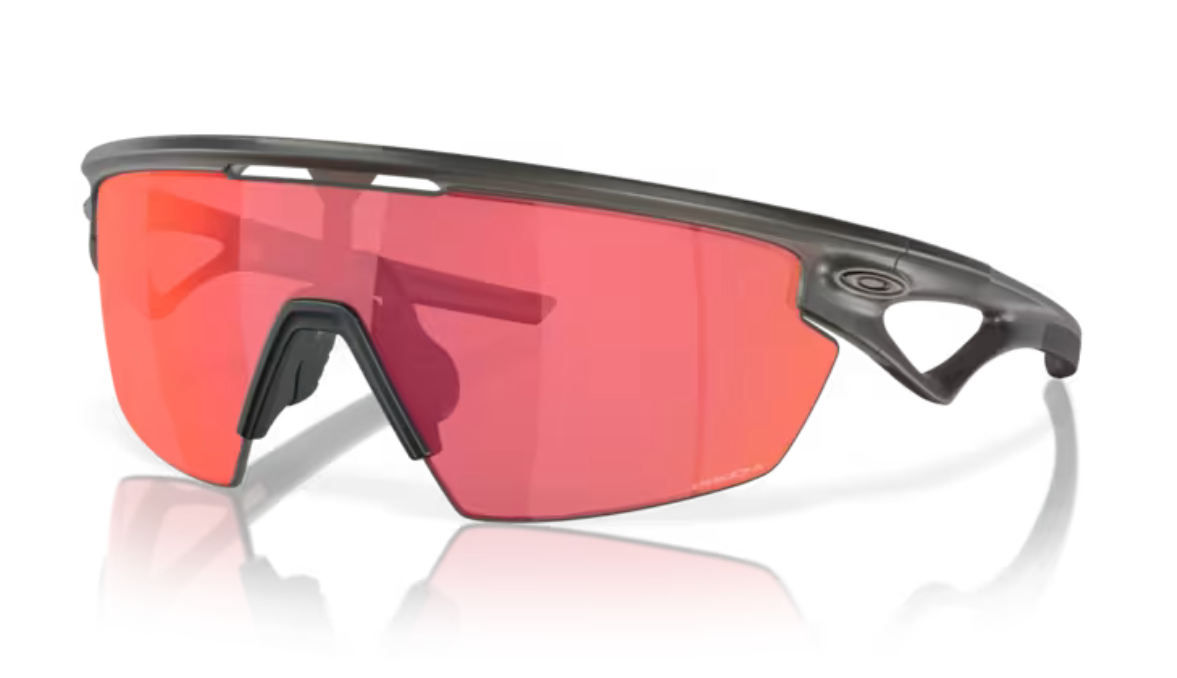 Oakley Sphaera Matte Grey Smoke - Prizm Trail Torch - biket.co.za