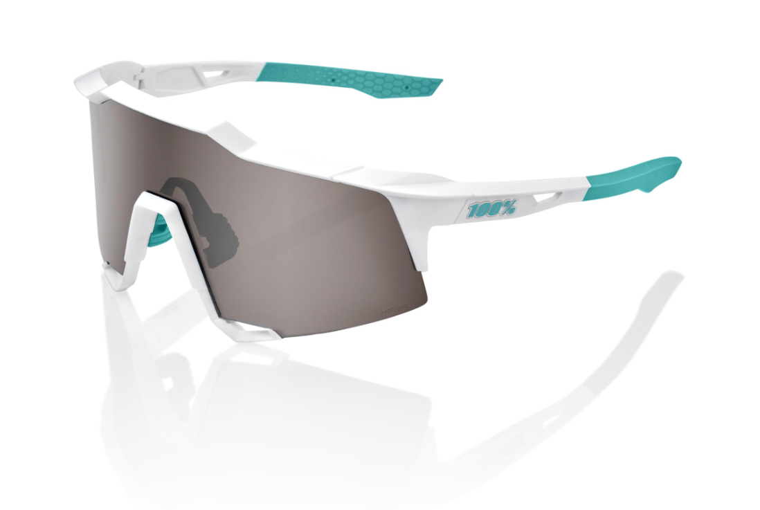 100% Speedcraft - Bora Hans Grohe Team White - HiPER Silver Mirror Lens - biket.co.za