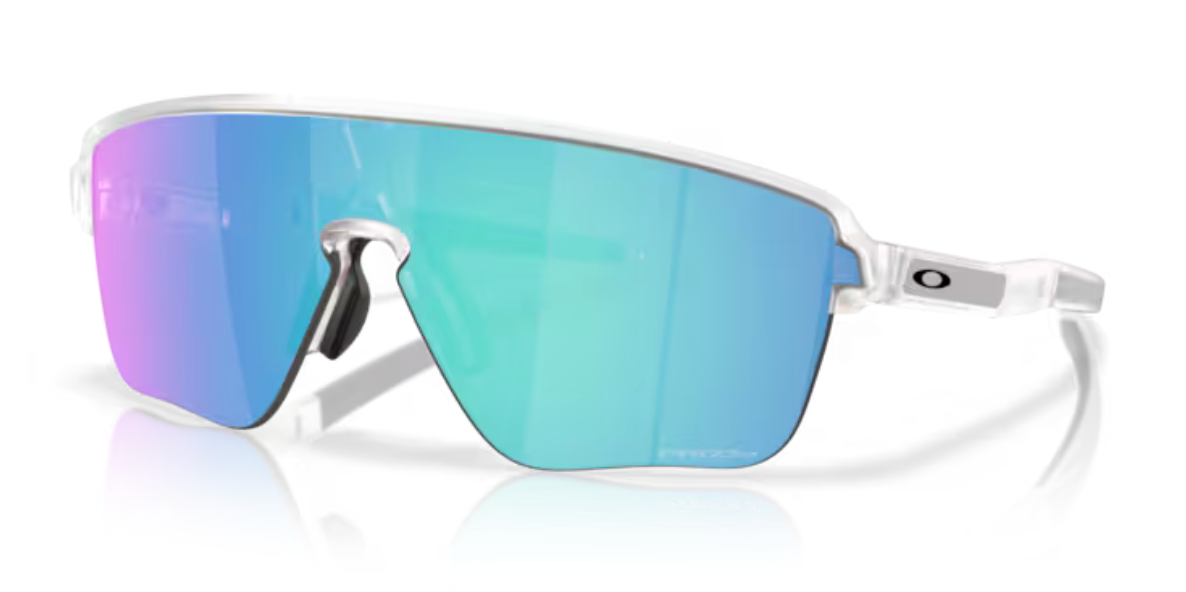 Oakley Corridor SQ- Matte Clear Prizm Sapphire - biket.co.za