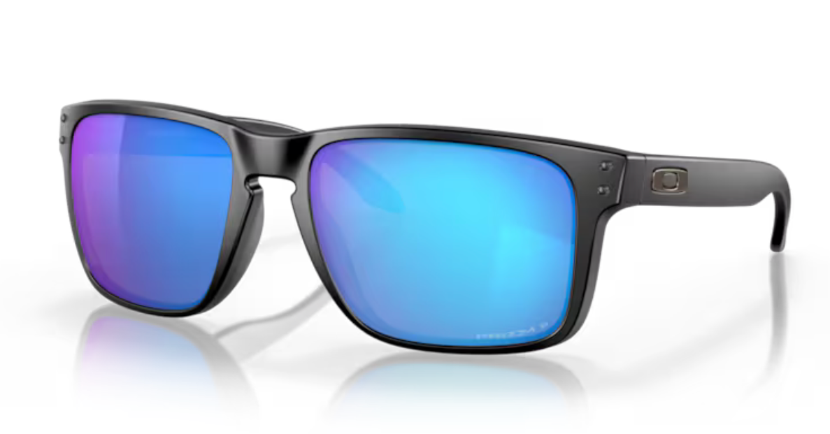 Oakley Holbrook XL- Matte Black Prizm Sapphire Polarized - biket.co.za