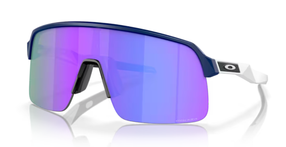 Oakley Sutro Lite- Matte Navy/ Matte White Prizm Violet - biket.co.za