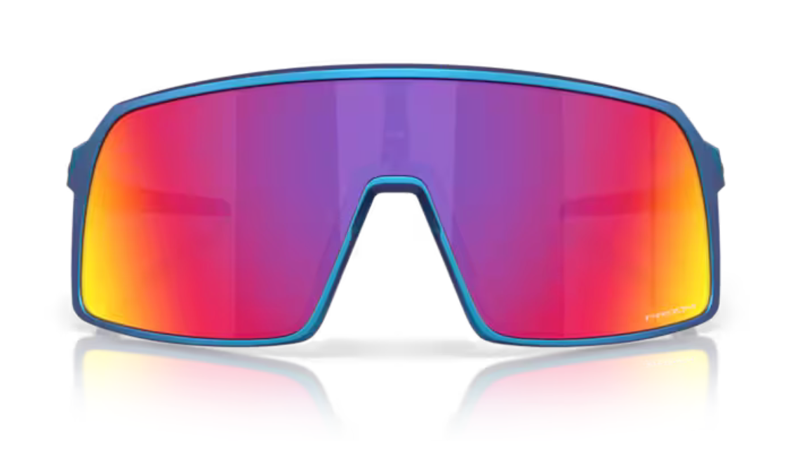 Oakley Sutro- Matte Cyan/ Colourshift Prizm Road - biket.co.za