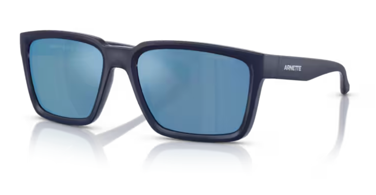 Arnette Plot Twist- Dark Blue Top Matte/ Shiny Dark Grey mirror polarized - biket.co.za