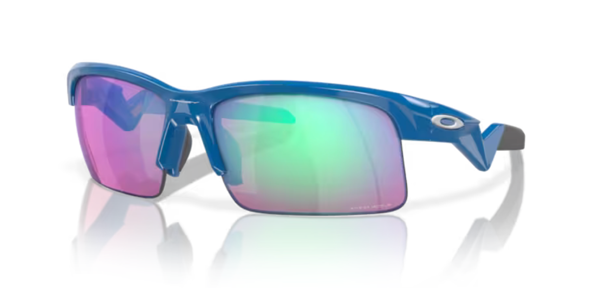 Oakley Capacitor- Polished Sapphire Prizm Golf - biket.co.za