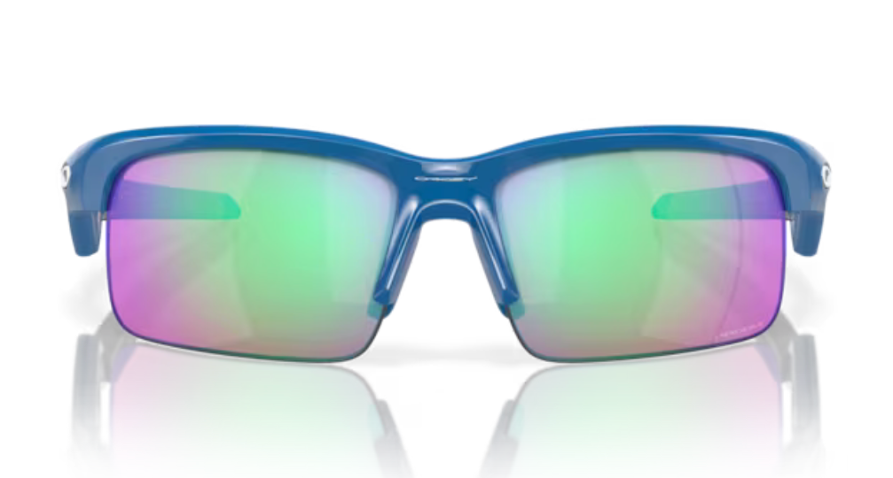 Oakley Capacitor- Polished Sapphire Prizm Golf - biket.co.za