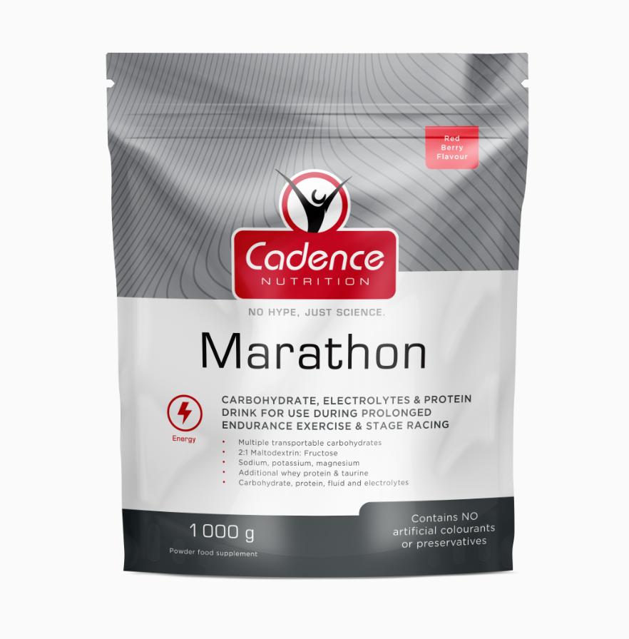 Cadence Nutrition Marathon Red Berry Doypack - biket.co.za
