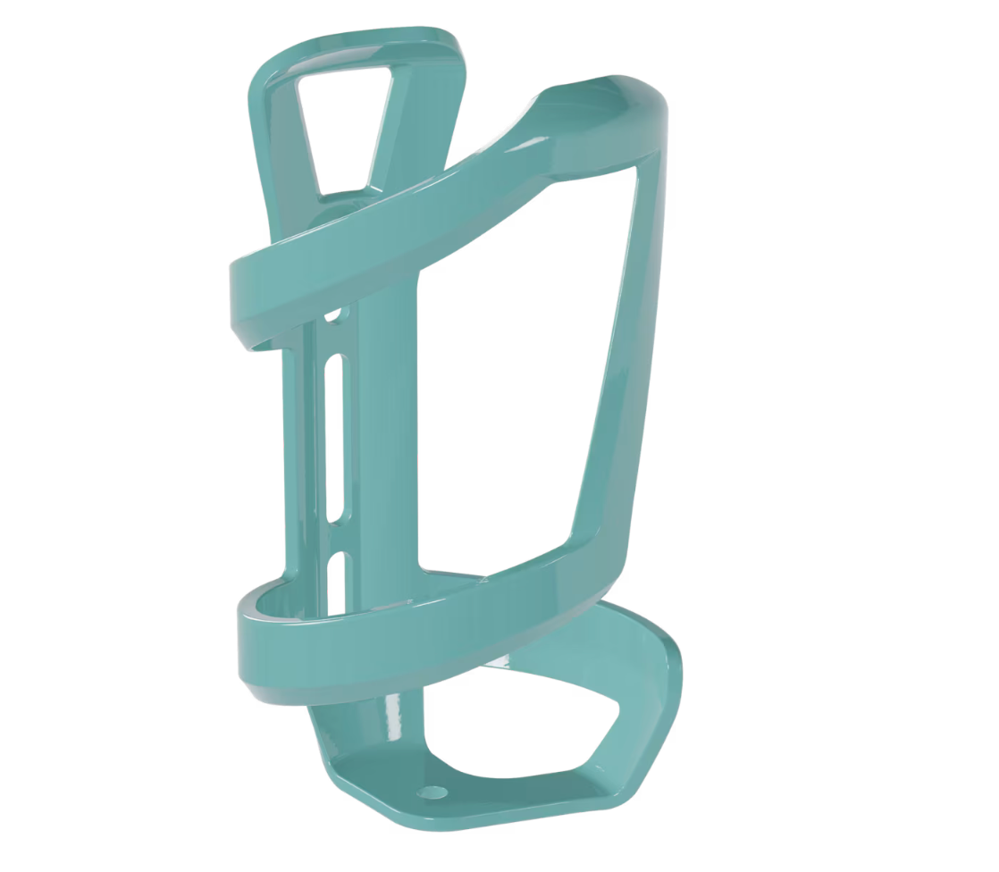 Trek Right Side Load Recycled Water Bottle Cage- Gloss Blue Sage - biket.co.za