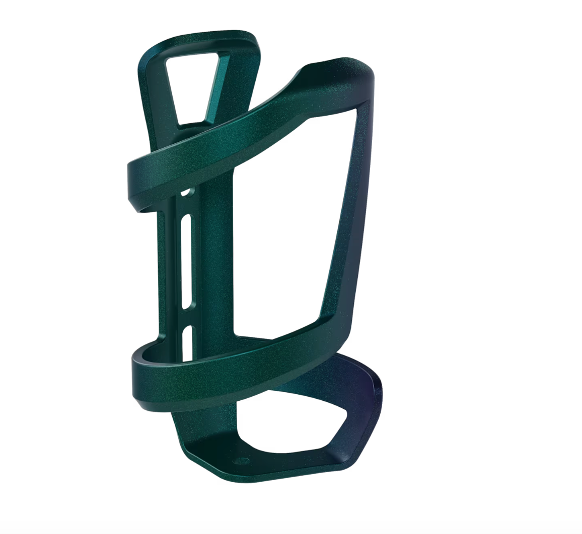 Trek Right Side Load Recycled Water Bottle Cage- Matte Emerald Iris - biket.co.za