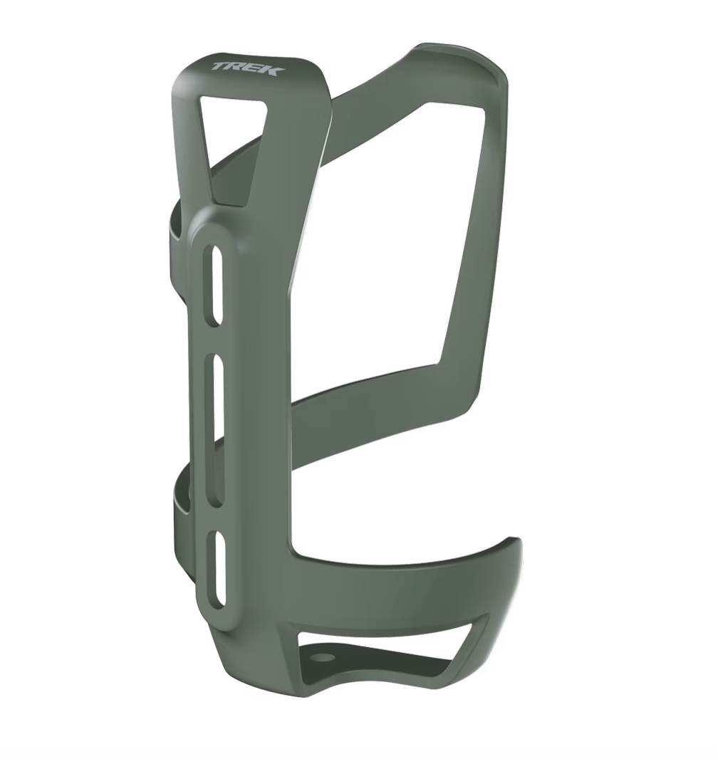 Trek Left Side Load Recycled Water Bottle Cage- Matte Olive Grey - biket.co.za