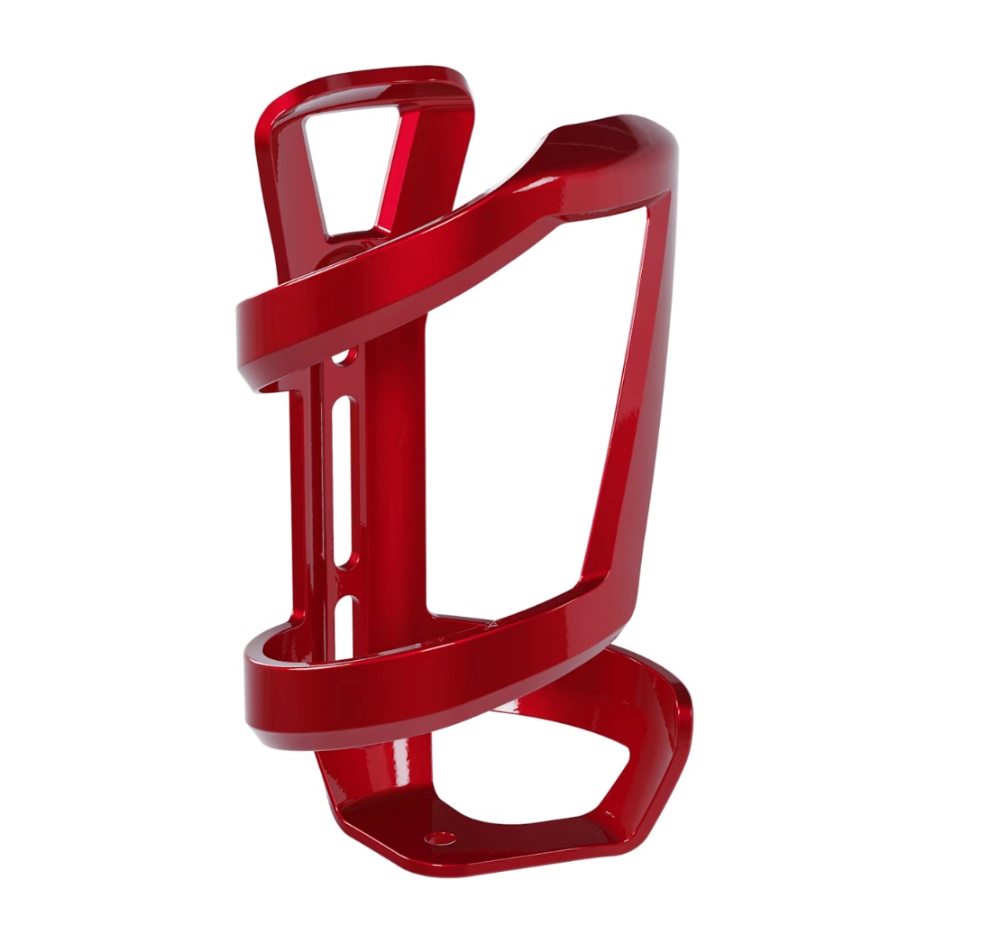 Trek Right Side Load Recycled Water Bottle Cage- Crimson Gloss - biket.co.za