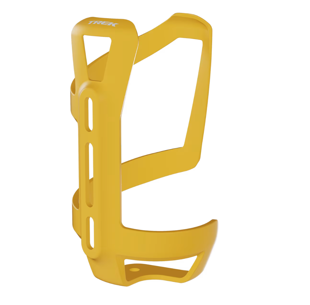 Trek Left Side Load Recycled Water Bottle Cage- Matte Baja Yellow - biket.co.za