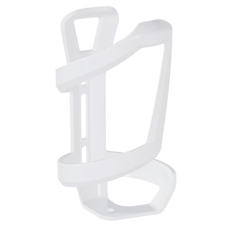 Trek Right Side Load Recycled Water Bottle Cage- Gloss White - biket.co.za