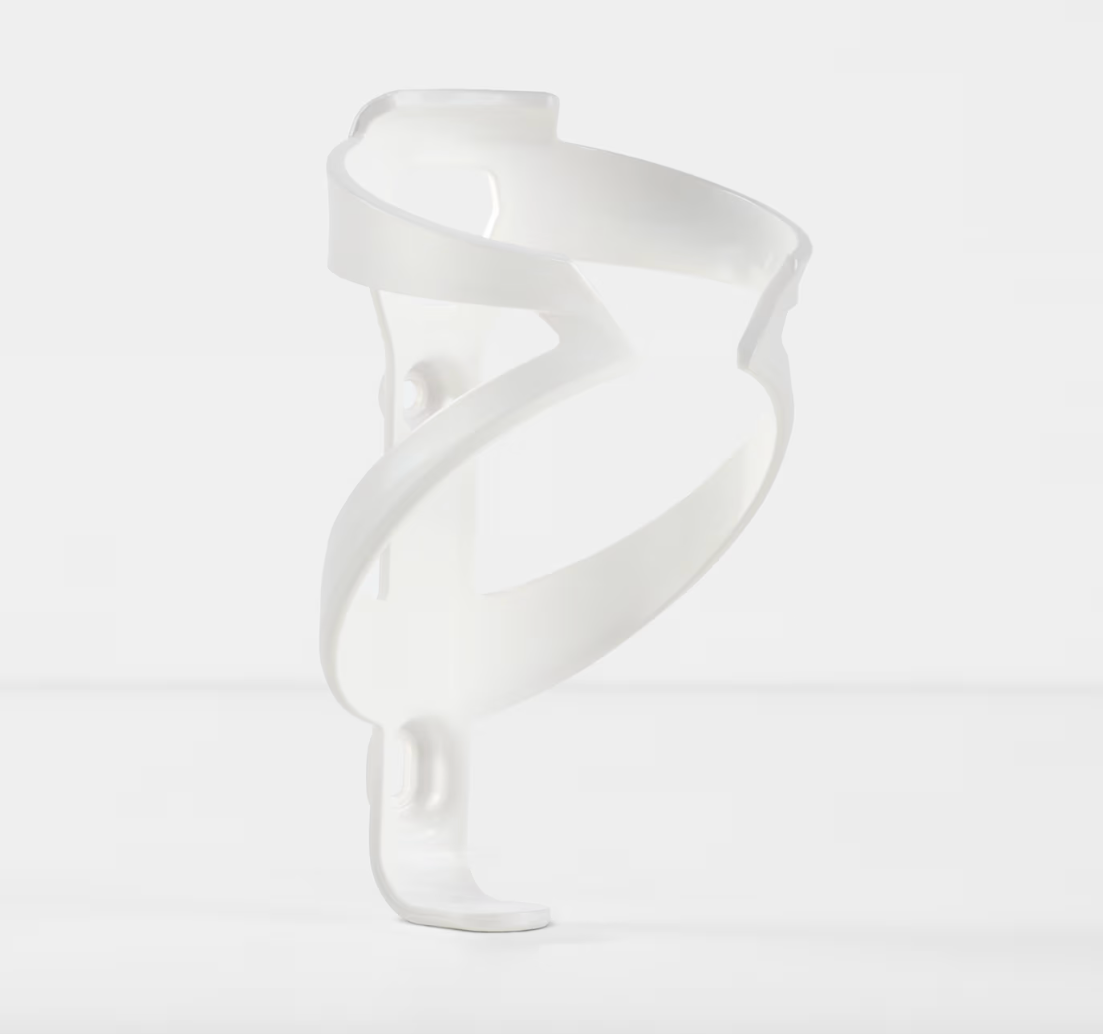 Trek Elite Recycled Water Bottle Cage- White Gloss - biket.co.za