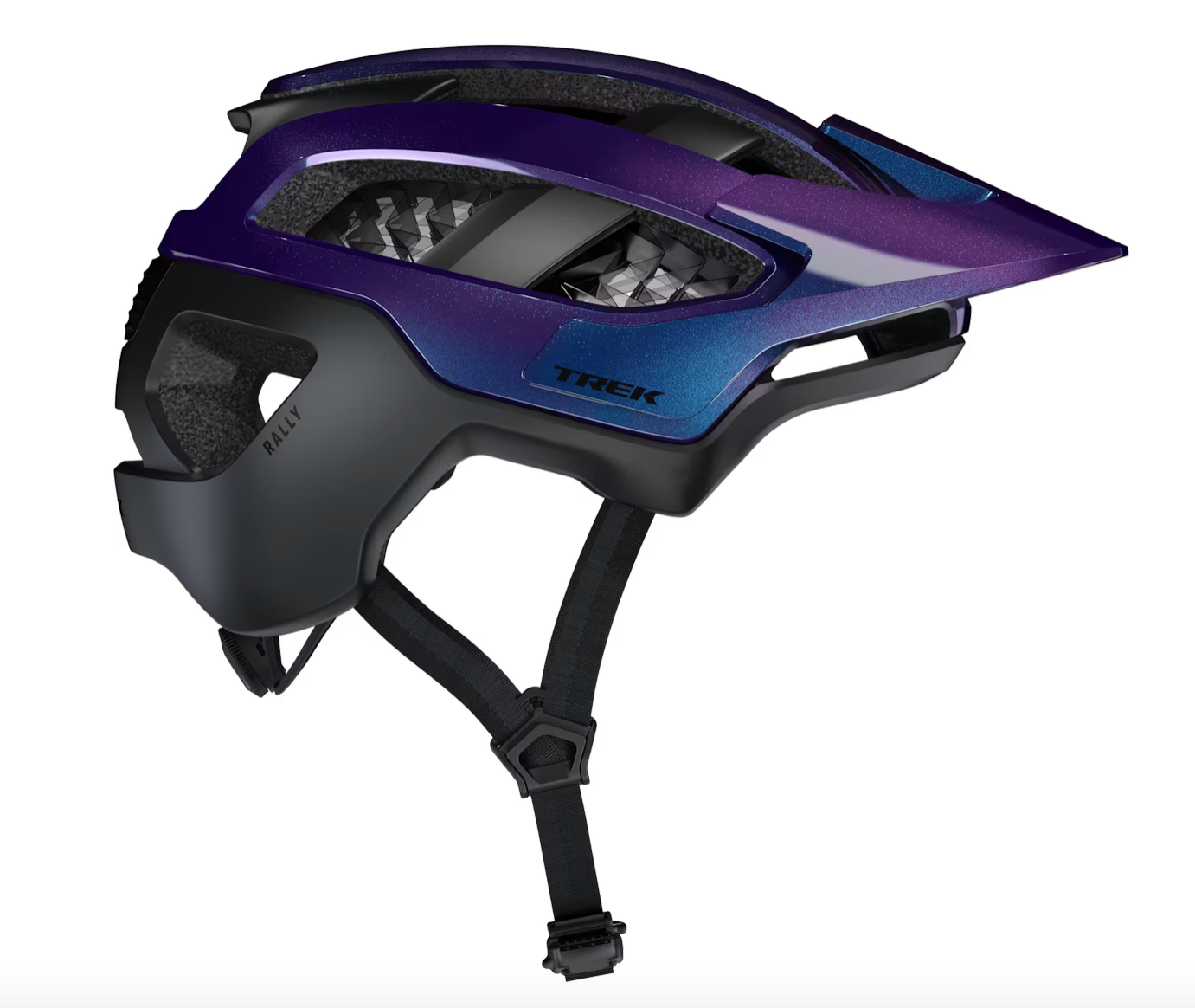 Trek Rally WaveCel Mountain Bike Helmet- Purple Flip/ Black - biket.co.za