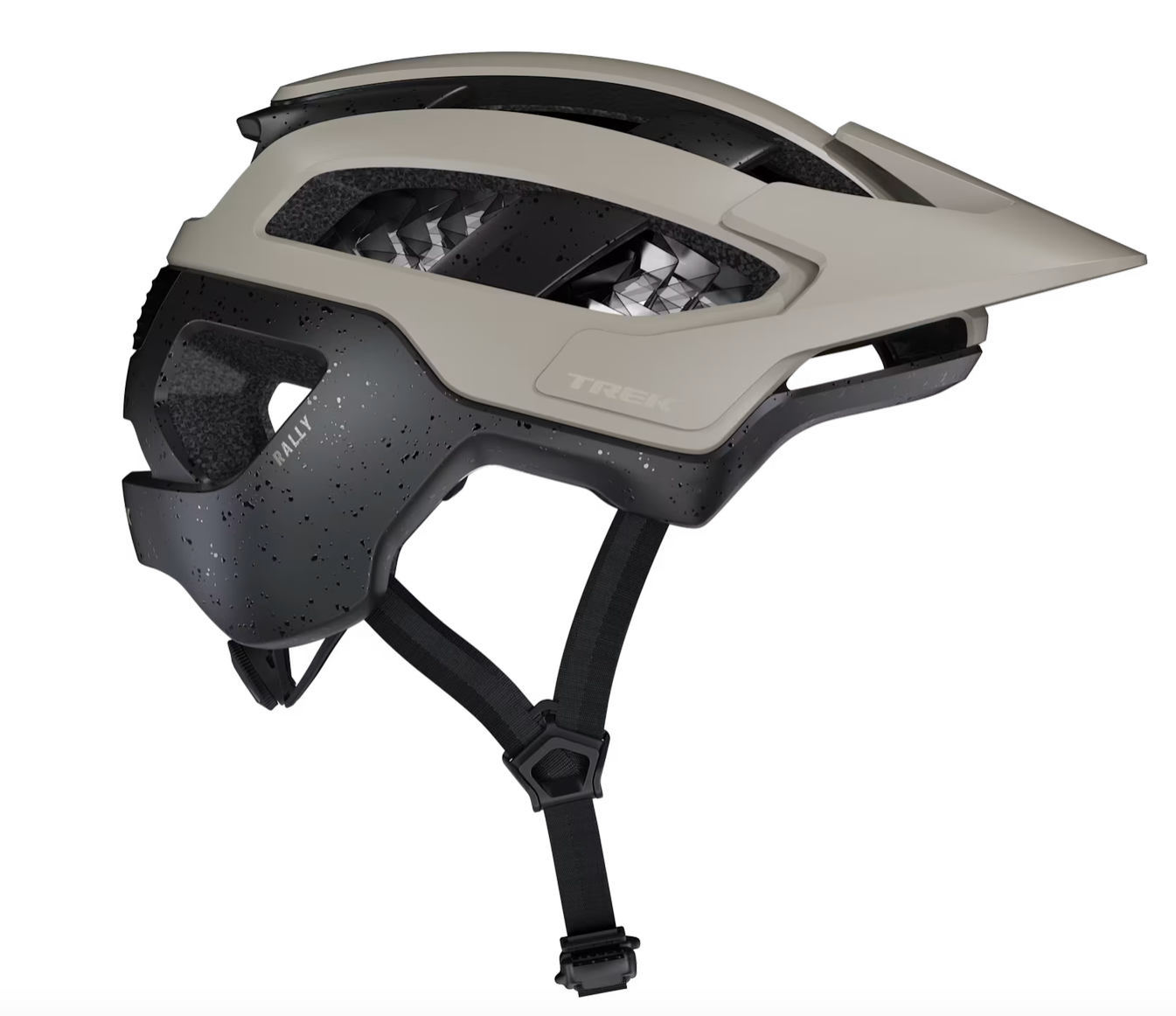 Trek Rally WaveCel Mountain Bike Helmet- Chinchilla/ Black - biket.co.za