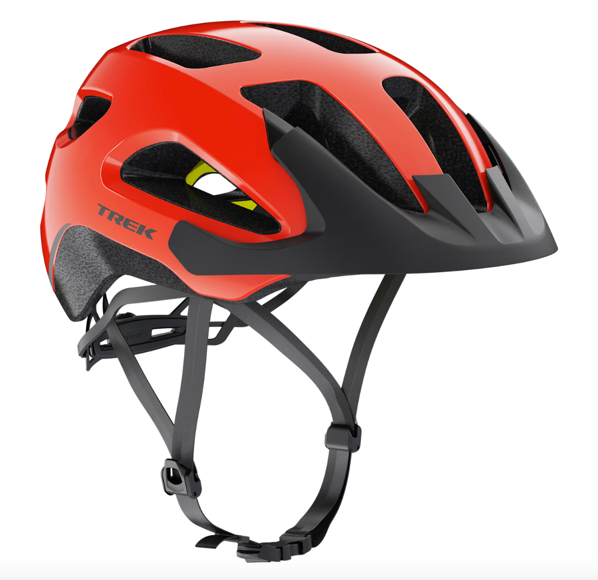 Trek Solstice Mips Bike Helmet- Radioactive Red - biket.co.za