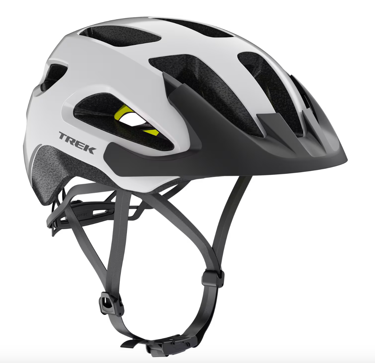 Trek Solstice Mips Youth Bike Helmet- Crystal White - biket.co.za
