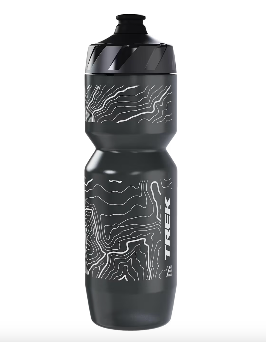 Trek Voda 769 ml/26 oz Water Bottle- Grey/White - biket.co.za