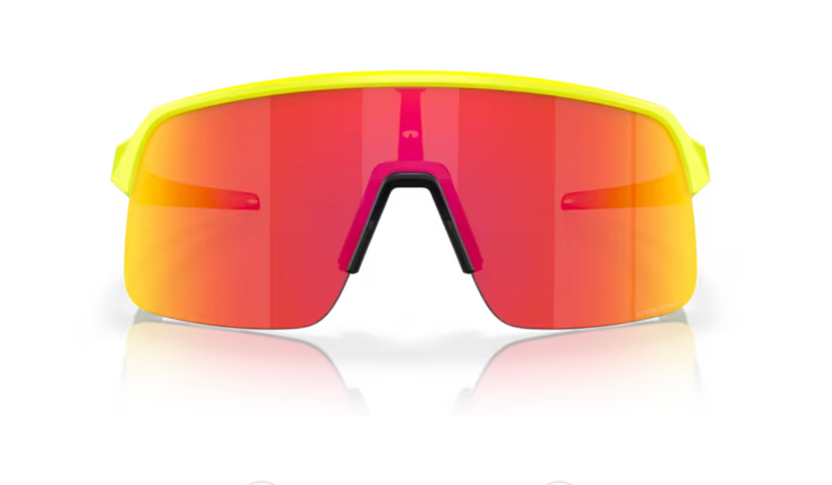 Oakley Sutro Lite- Matte tennis ball yellow Prizm Ruby - biket.co.za