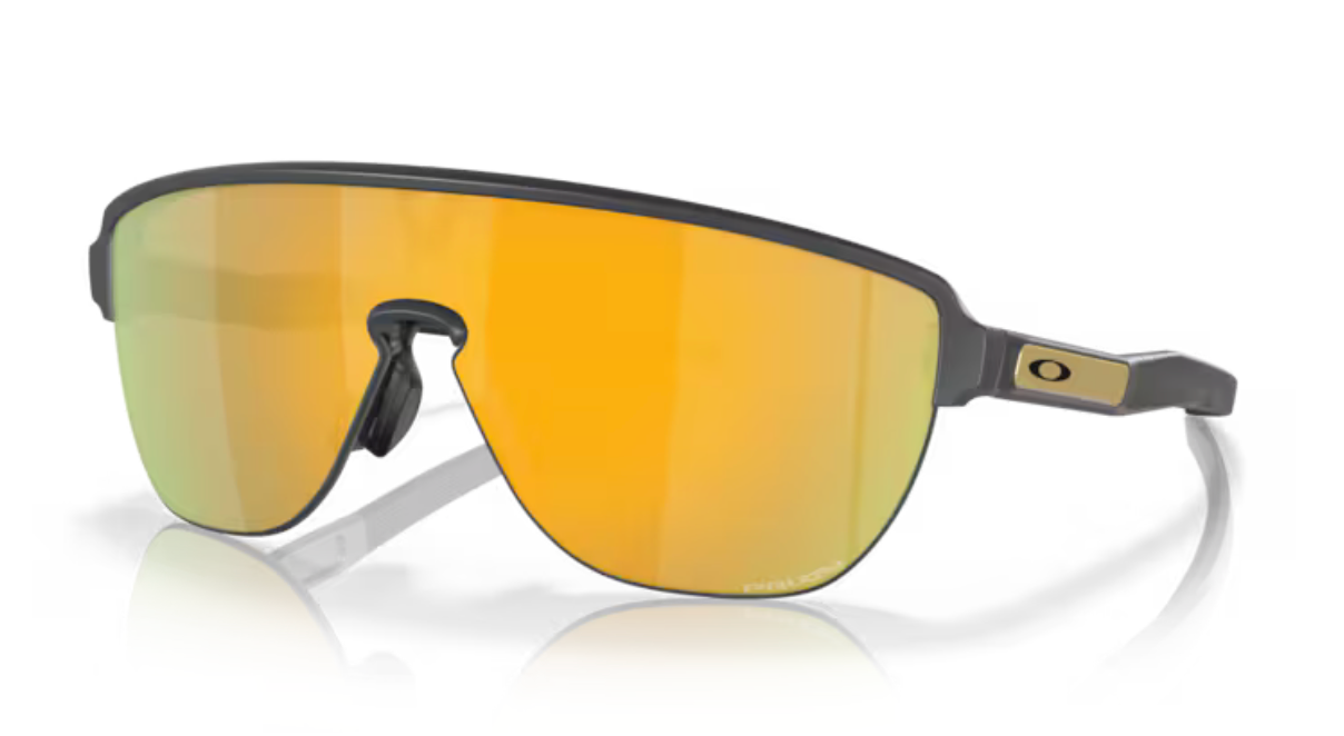 Oakley Corridor- Matte Carbon Prizm 24K - biket.co.za
