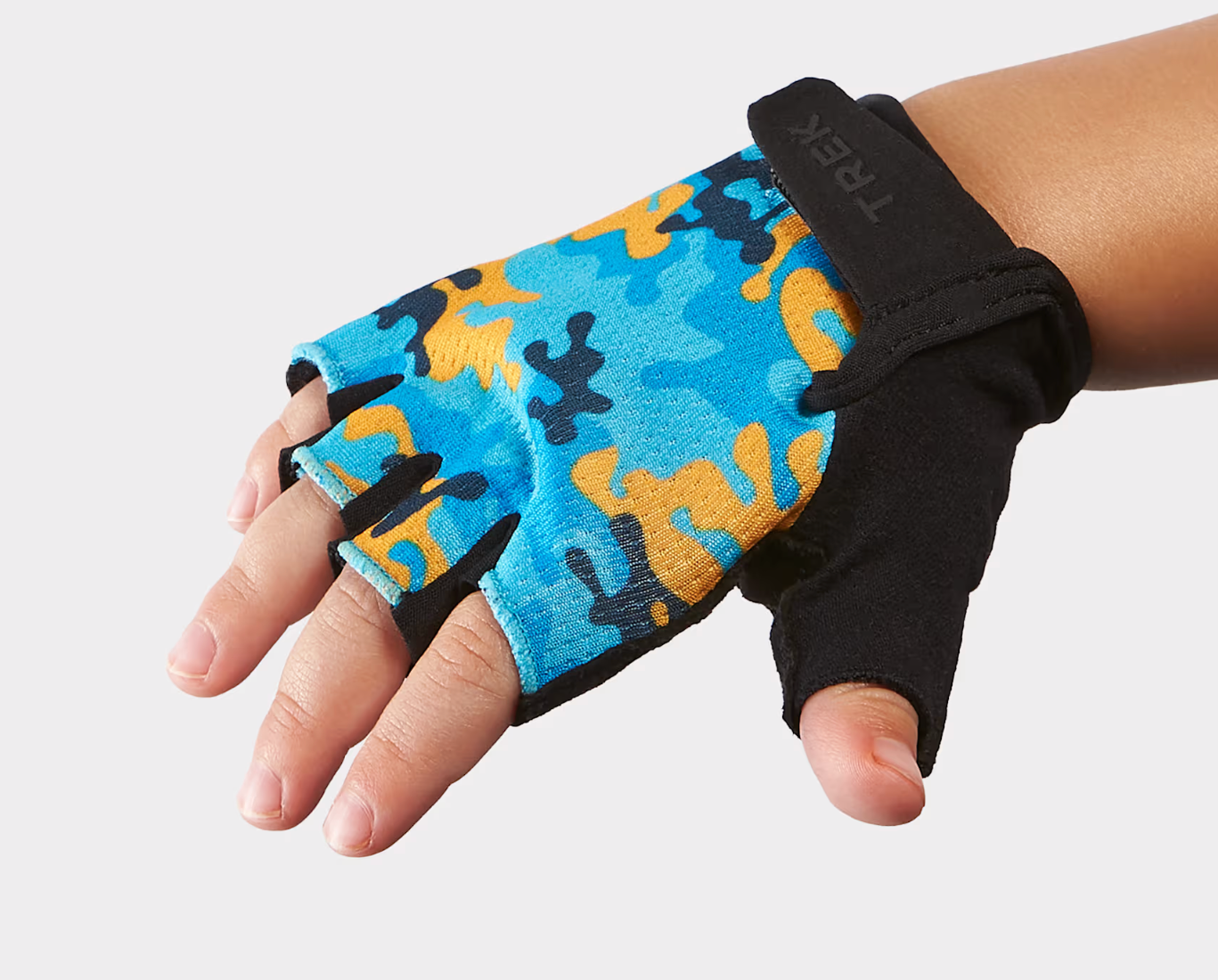 Trek Kids’ Unisex Bike Glove- Blue L/XL (7-10yrs) - biket.co.za