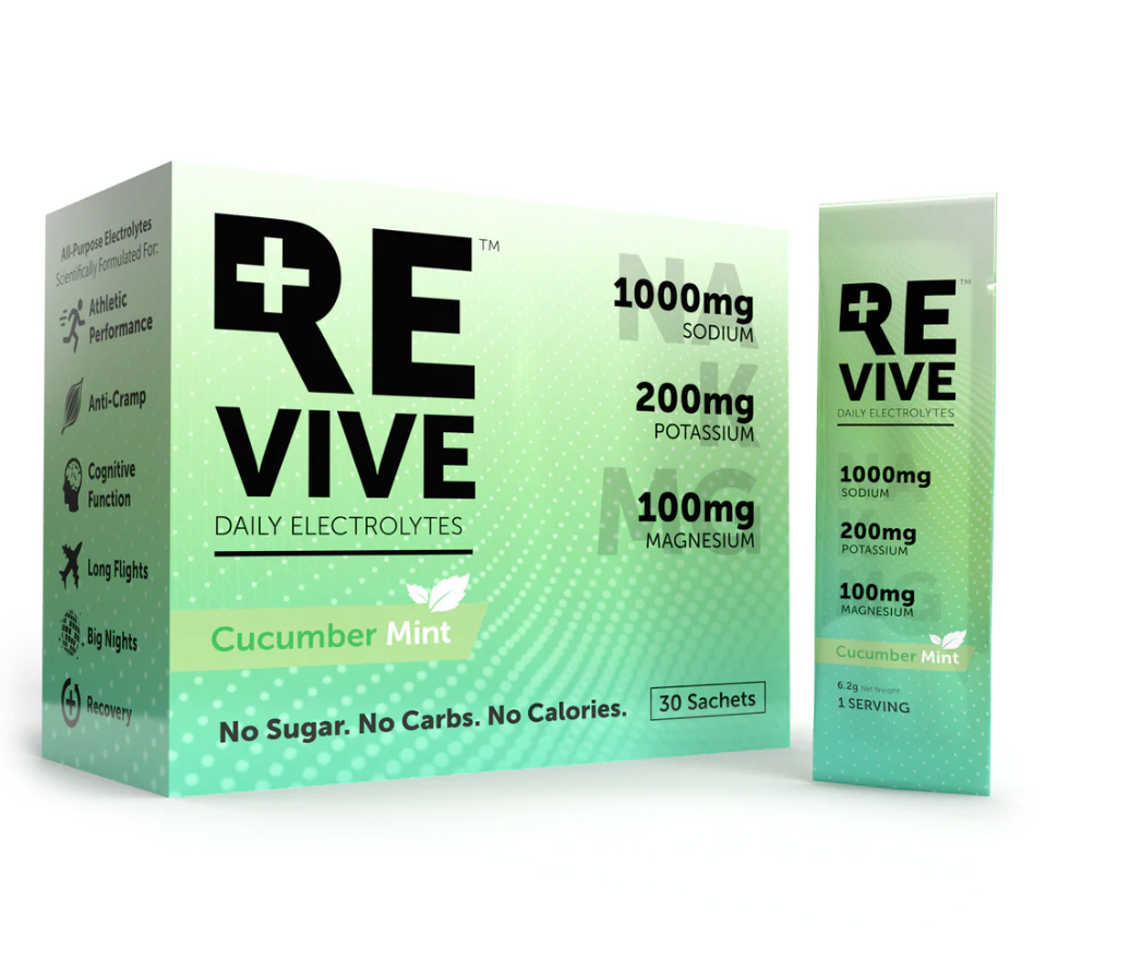 REVIVE Daily Electrolytes | Cucumber Mint 30's - biket.co.za