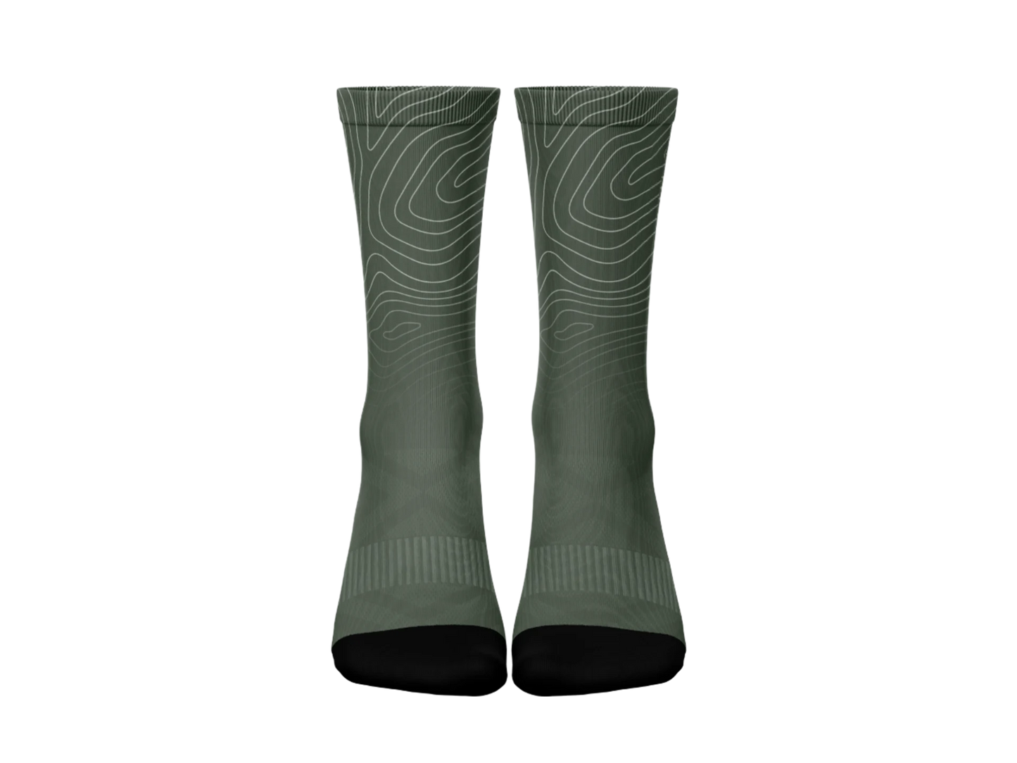 Trek SA Socks- Dark Green - biket.co.za