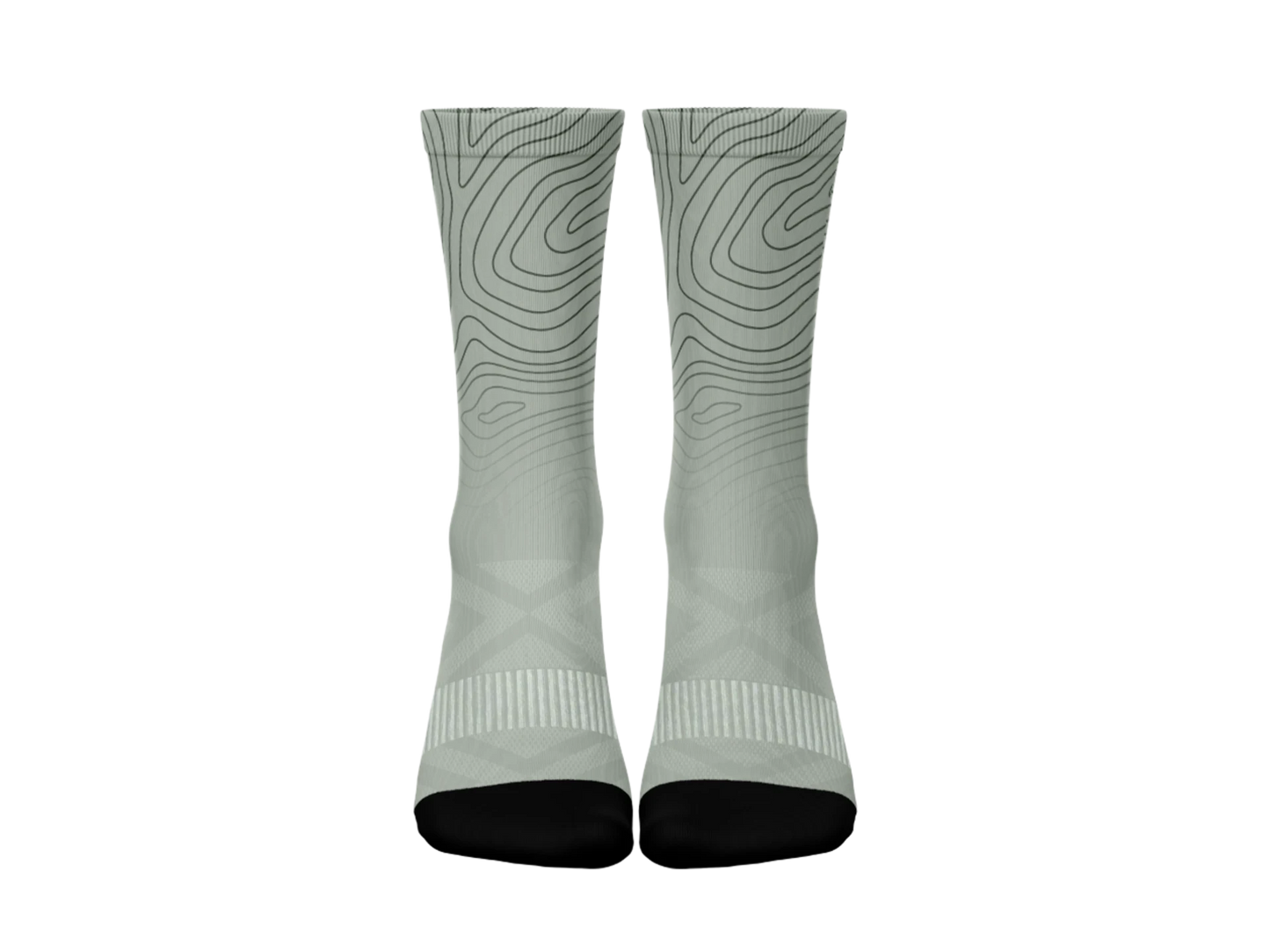 Trek SA Socks- Light Green - biket.co.za