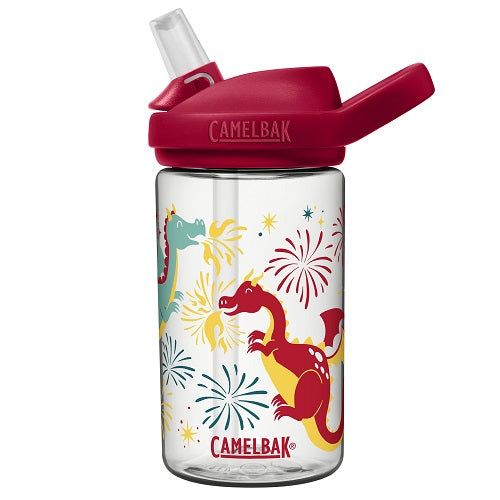 CAMELBAK KIDS EDDY+ 400ml Firework Dragon, Spring - biket.co.za