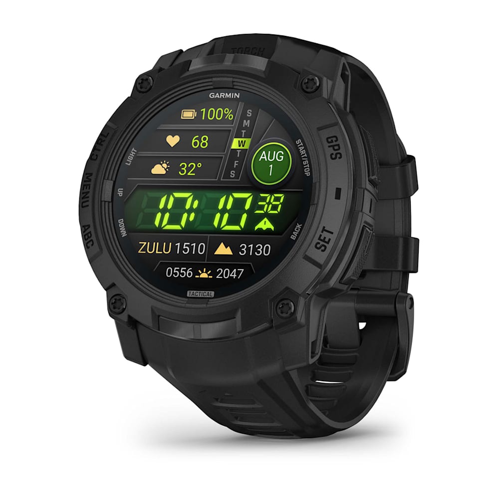 Garmin Instinct 3 – 50 mm AMOLED Tactical Edition – front view