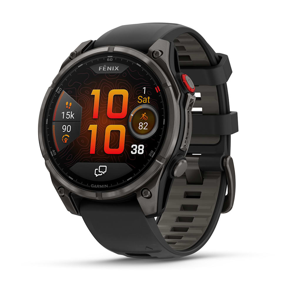 Garmin fēnix 8 Pro – 47 mm AMOLED Sapphire – front view