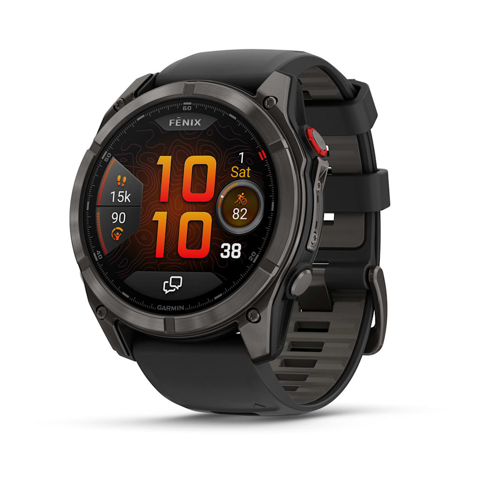 Garmin fēnix 8 Pro – 51 mm AMOLED Sapphire – front view