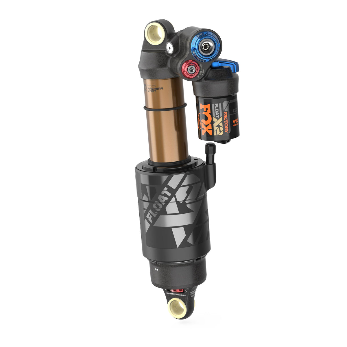 FOX Float X2 Factory HSC/LSC Rear Shock – 250 x 75 mm Orange product image