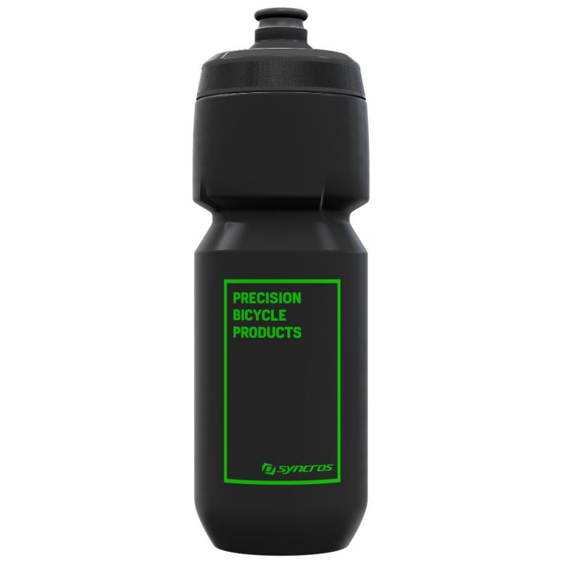 Syncros G5 Corporate Water Bottle 0.8L Black/Green - biket.co.za