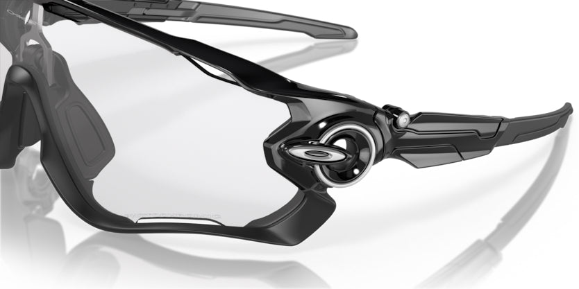 Oakley Jawbreaker- Polished Black Clear Photochromic - biket.co.za