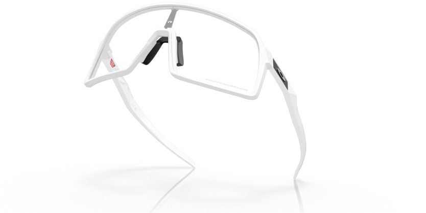 Oakley Sutro Matte White Clear - Photochromic - biket.co.za