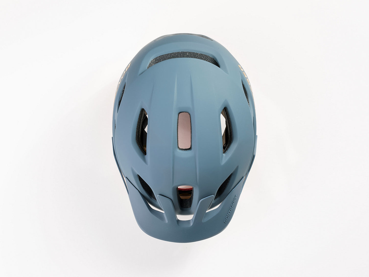 Bontrager Quantum MIPS Bike Helmet - Battleship Blue/Marigold - biket.co.za